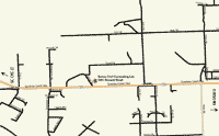 map to 1491 Russell Road